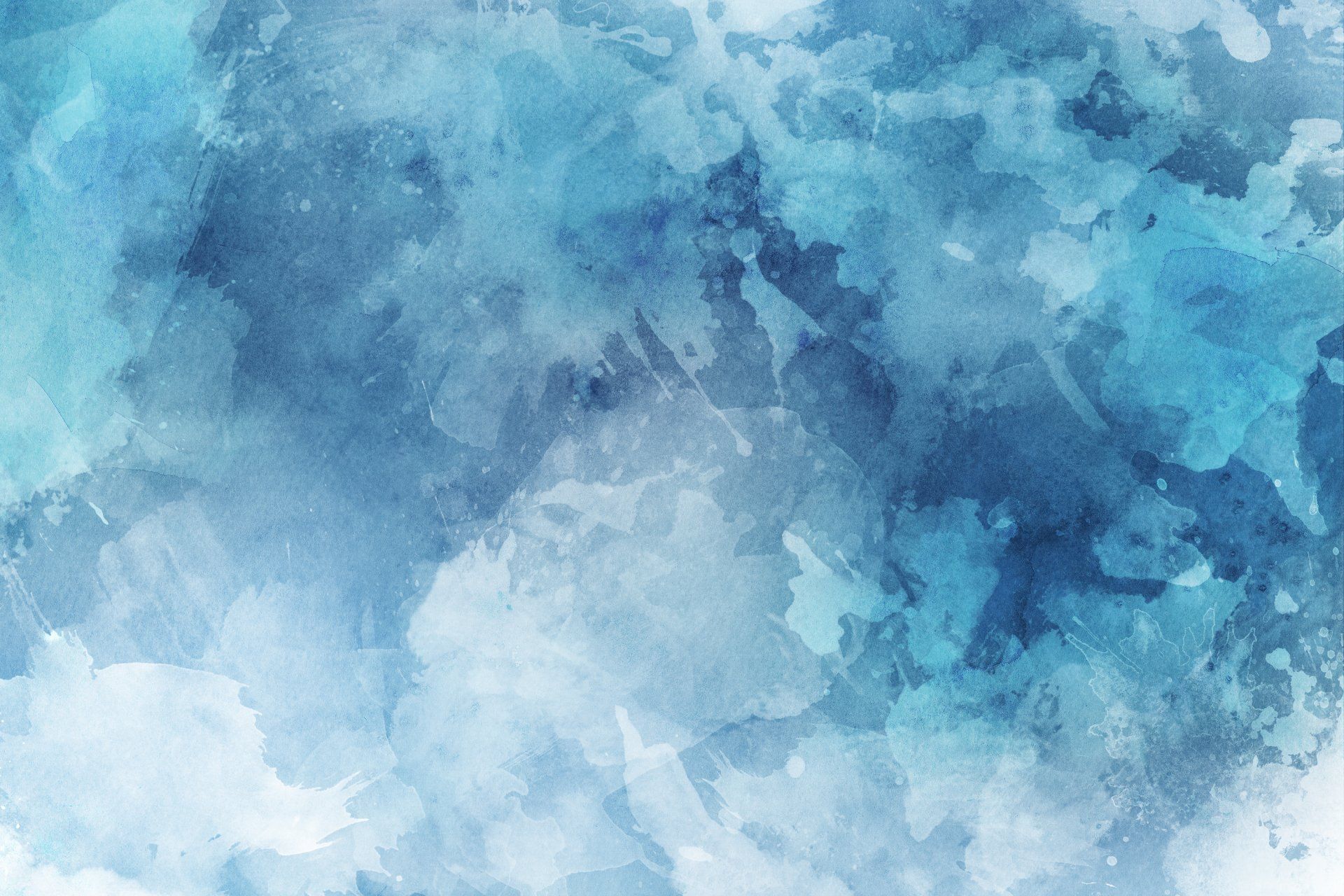 Blue Watercolor Background