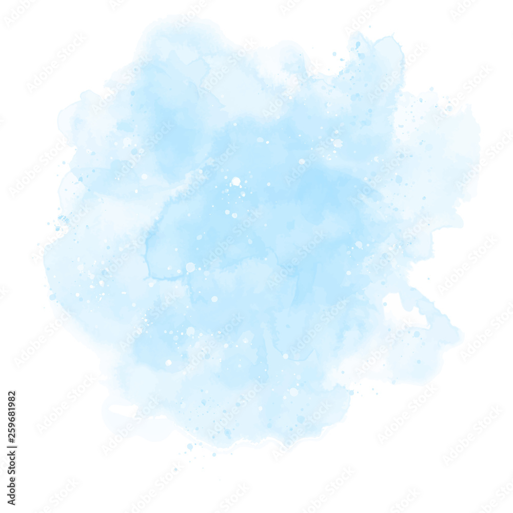 Blue Watercolor Background