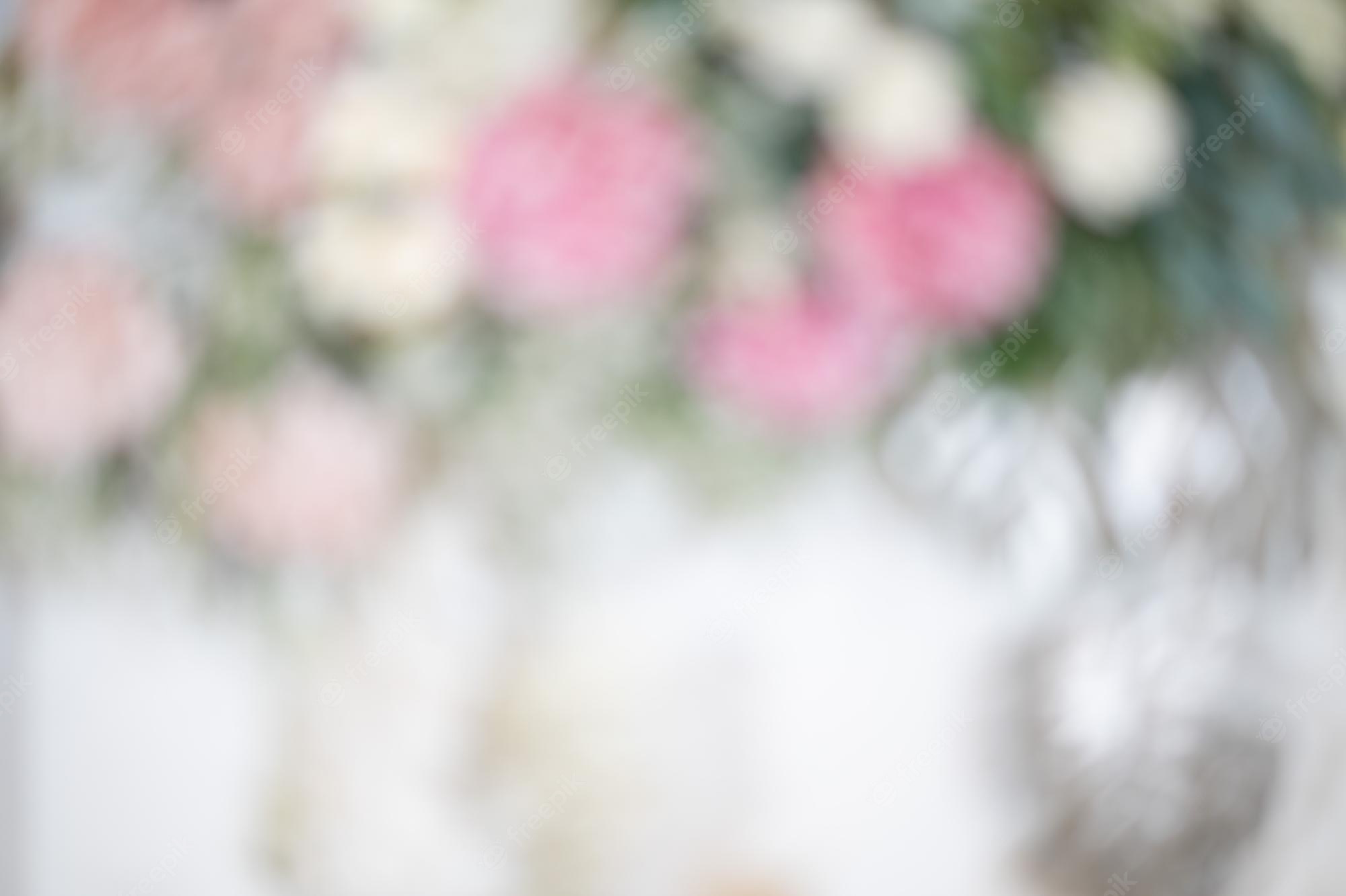 Blurred Flower Background