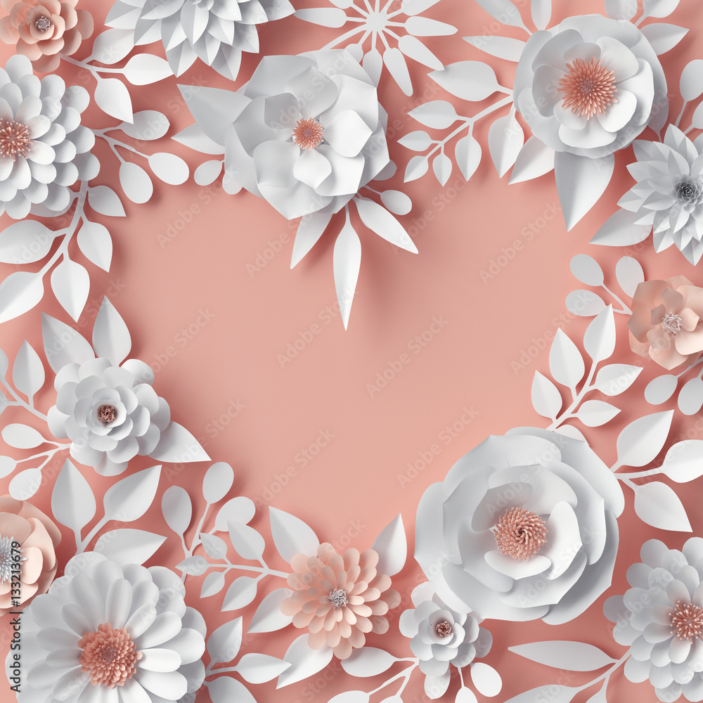 Blush Floral Background