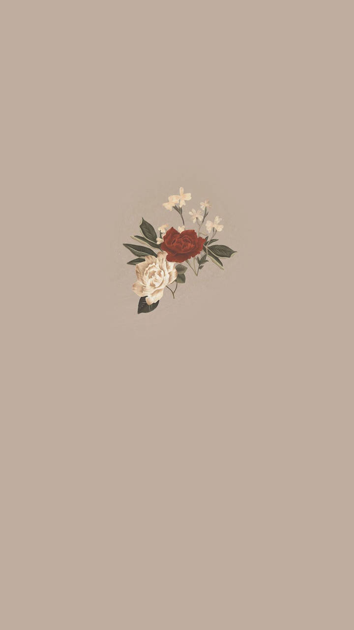 Boho Flowers Background