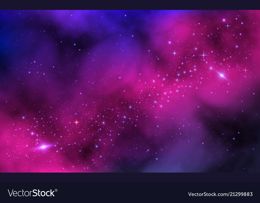 Bright Galaxy Background