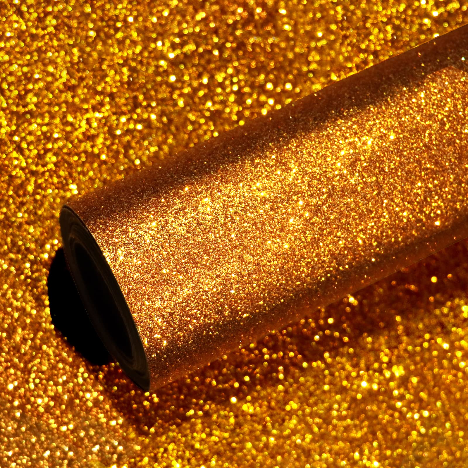 Bronze Glitter Background