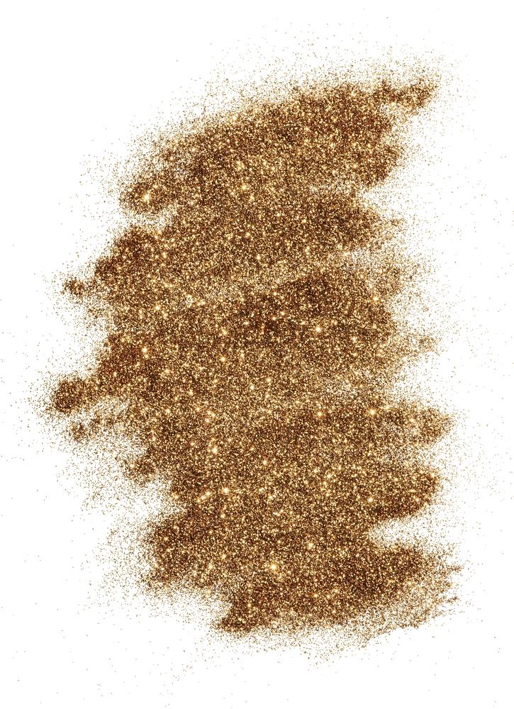 Bronze Glitter Background