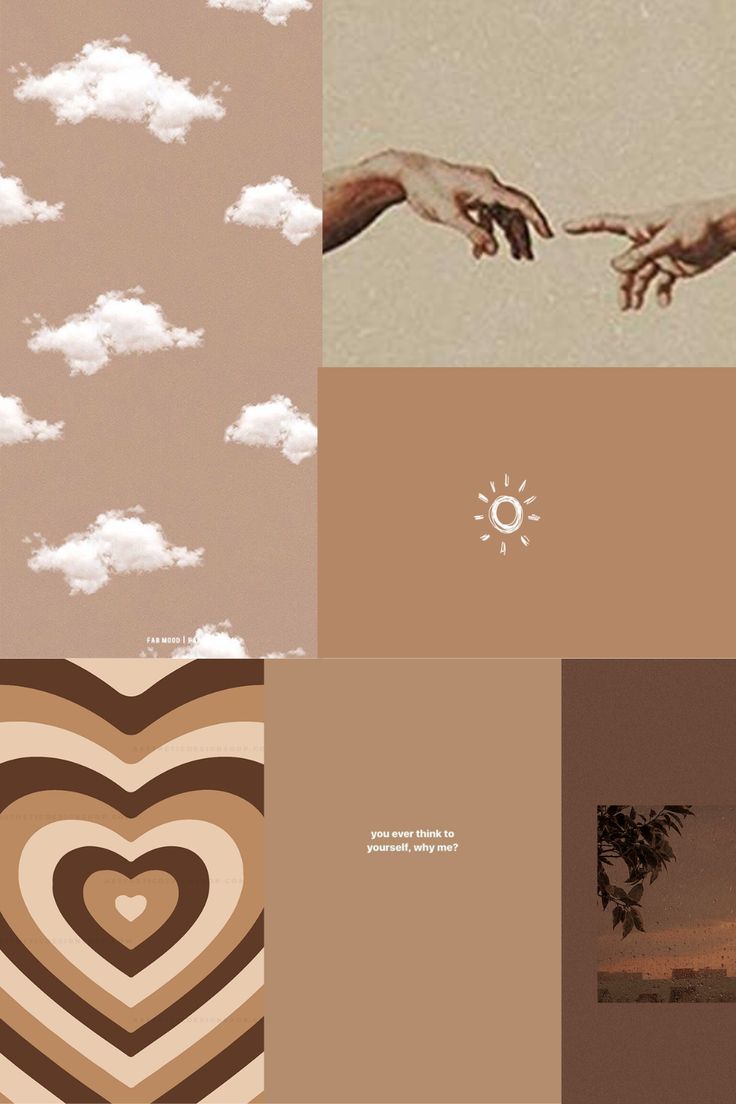 Brown Aesthetic Background