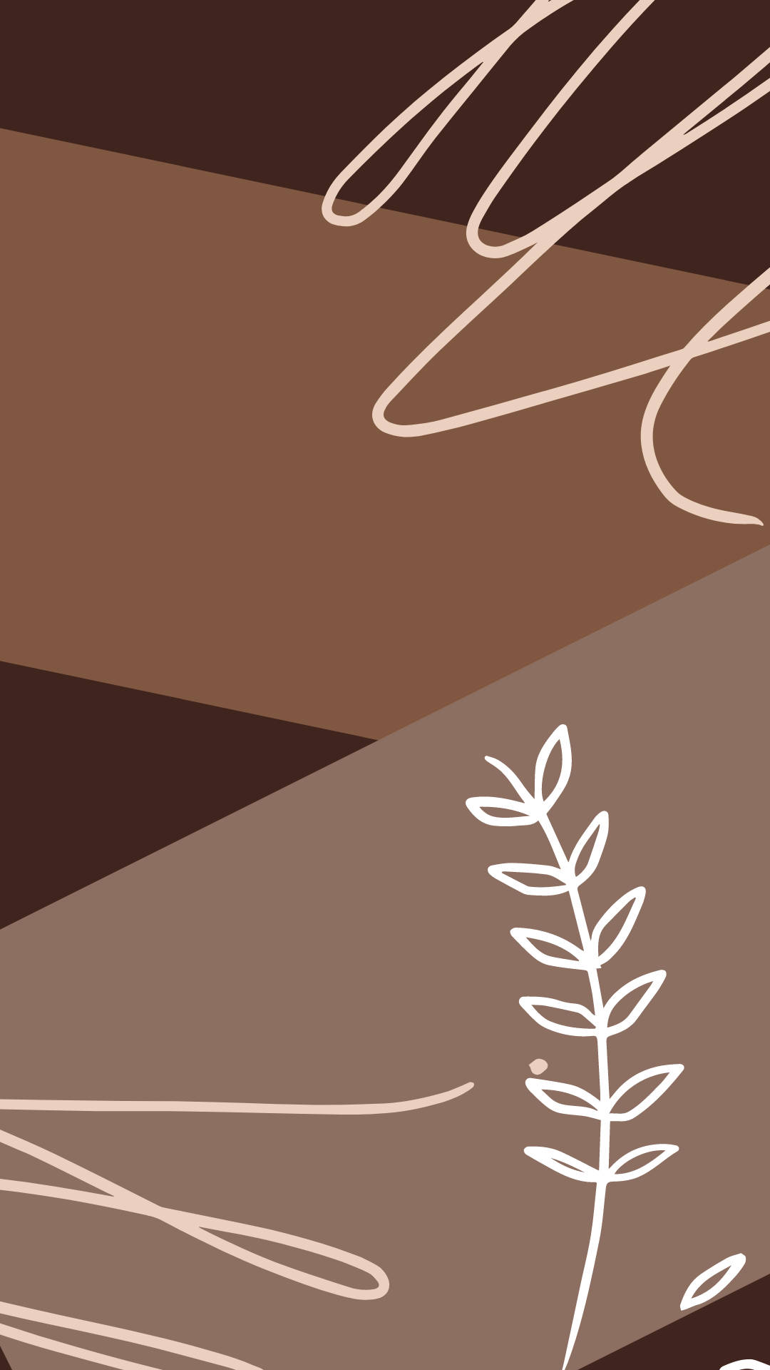 Brown Aesthetic Background