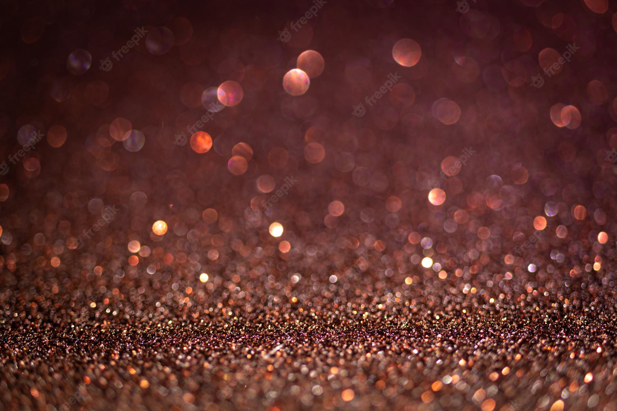 Brown Glitter Background