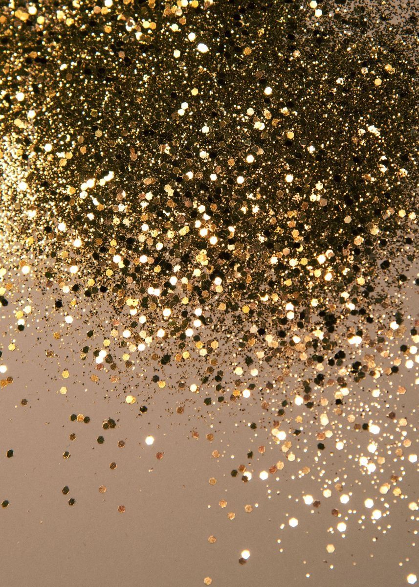 Brown Glitter Background