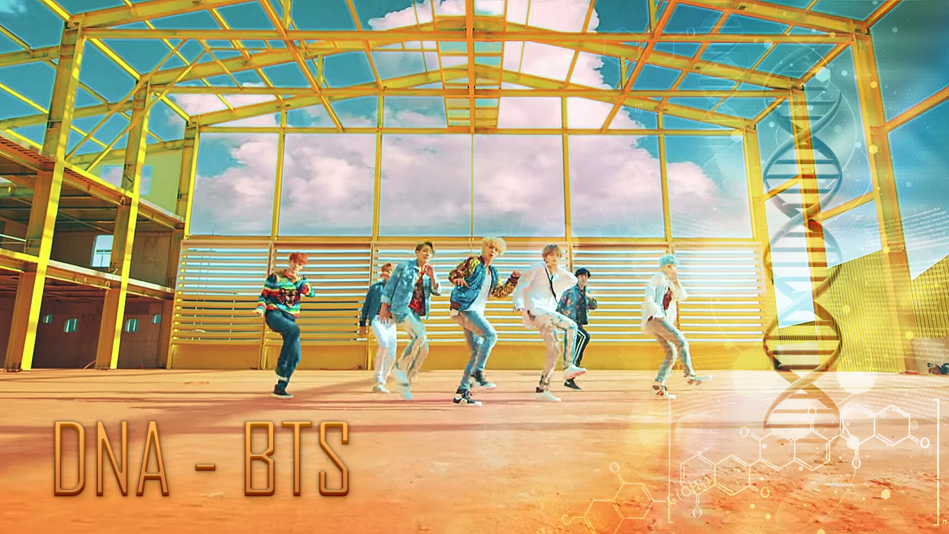 Bts Dna Background