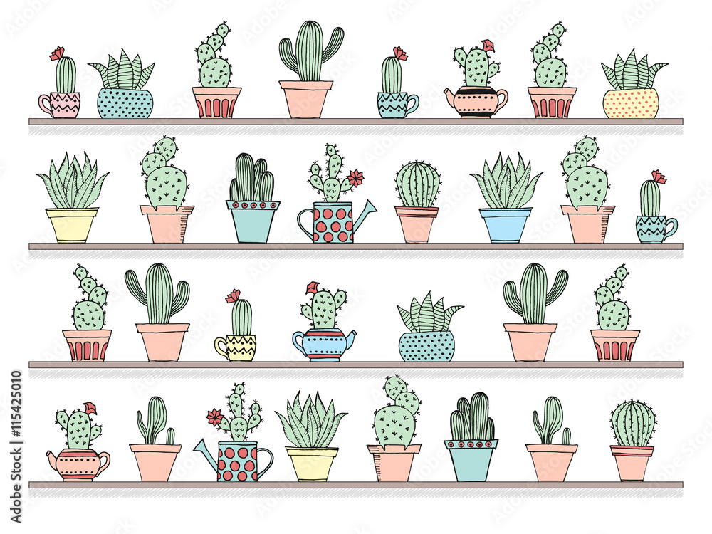 Cactus Background