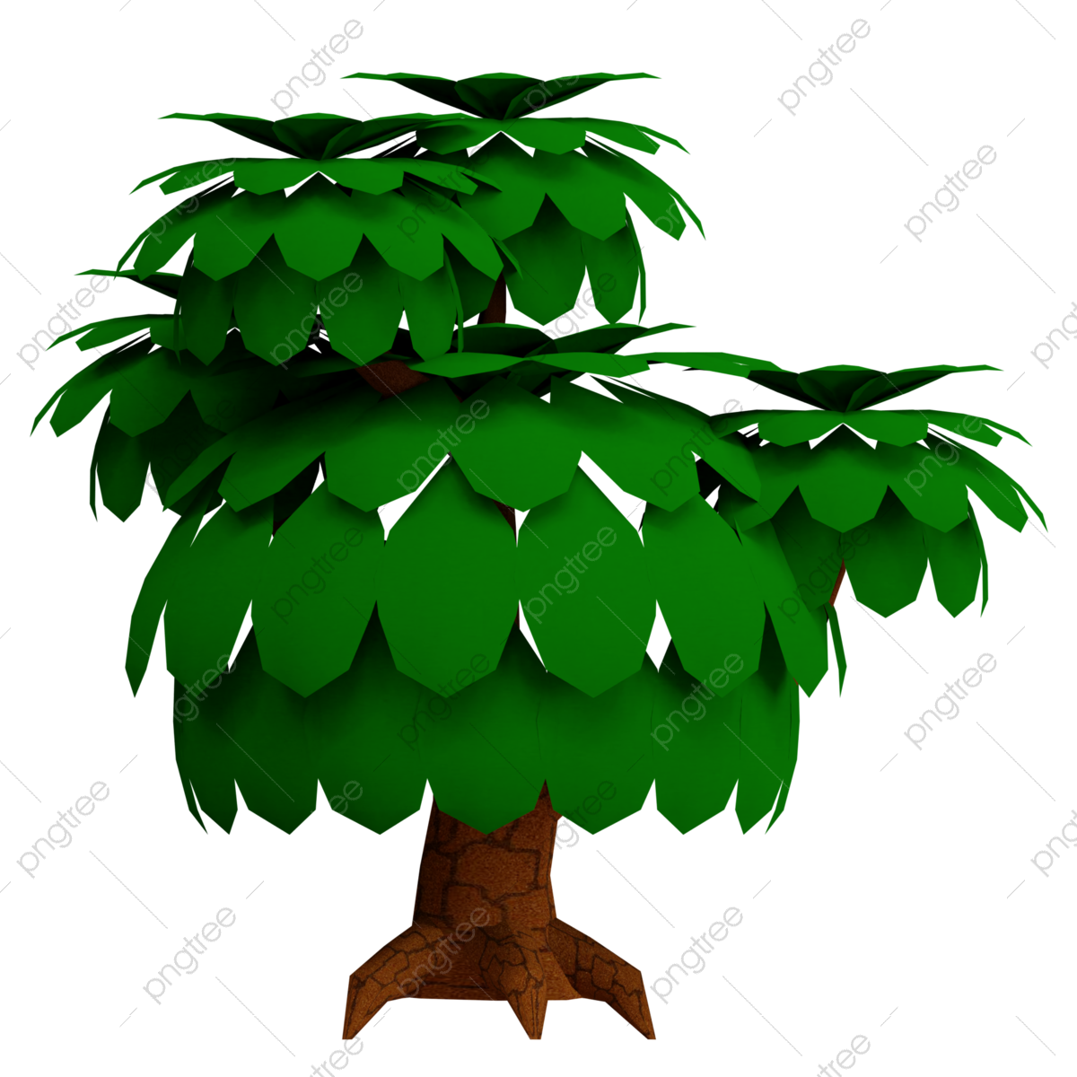 Cartoon Tree Transparent Background