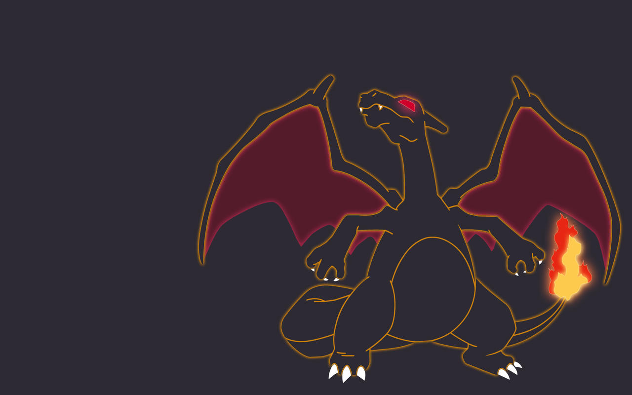 Charizard Black Background