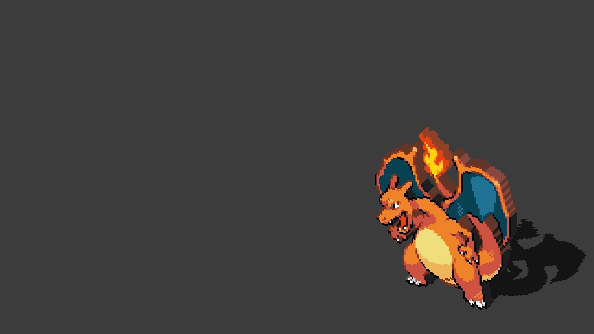 Charizard Black Background