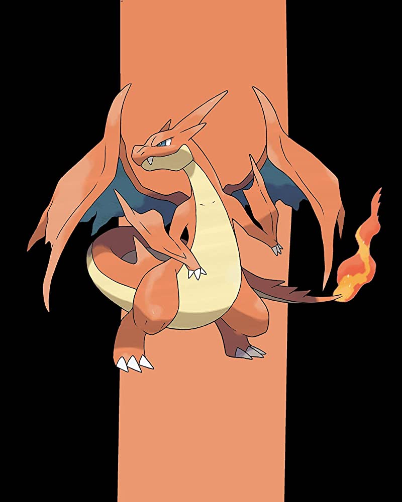 Charizard Black Background