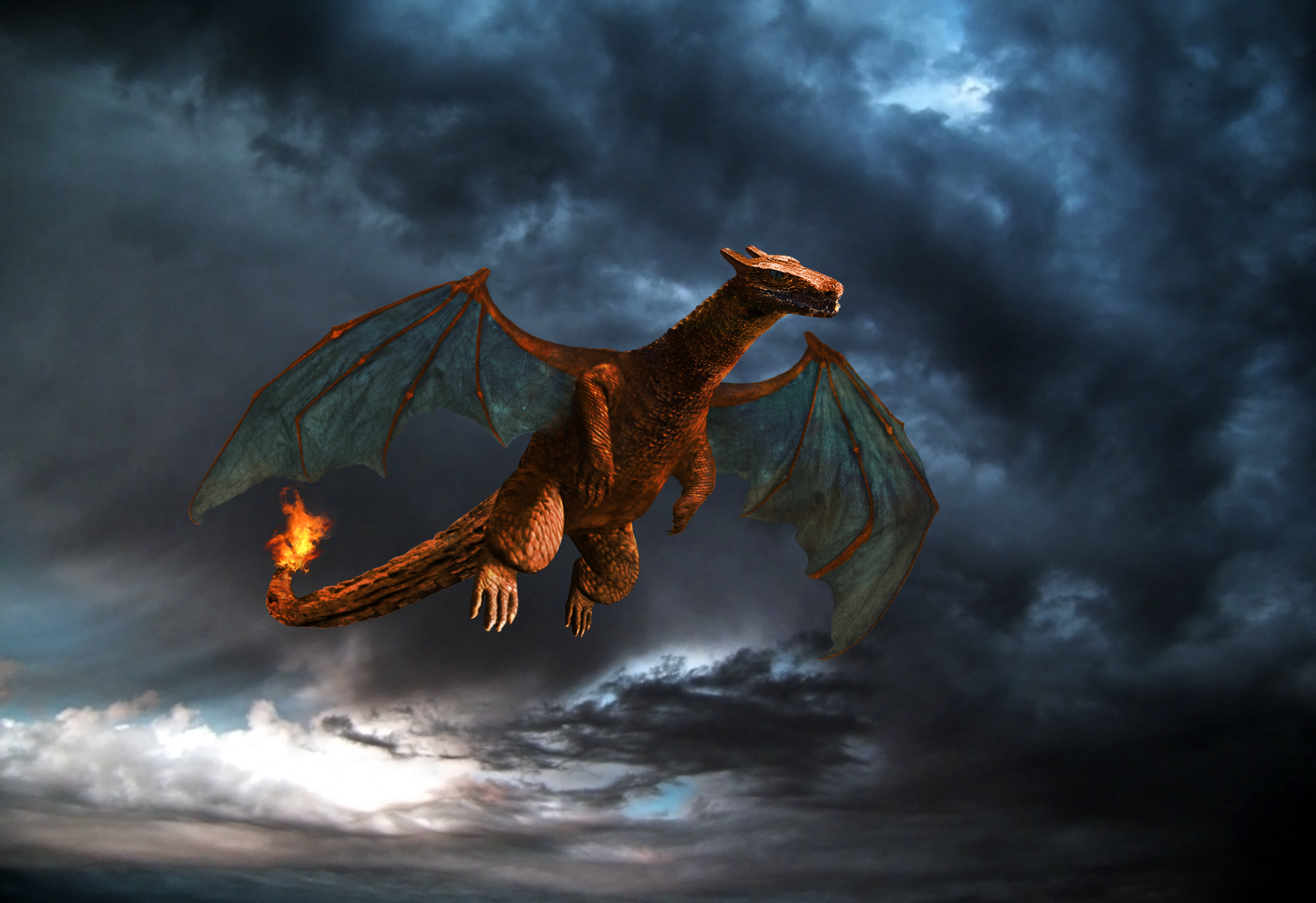 Charizard Black Background