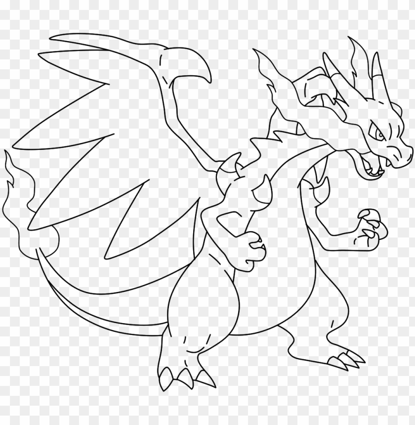 Charizard Black Background