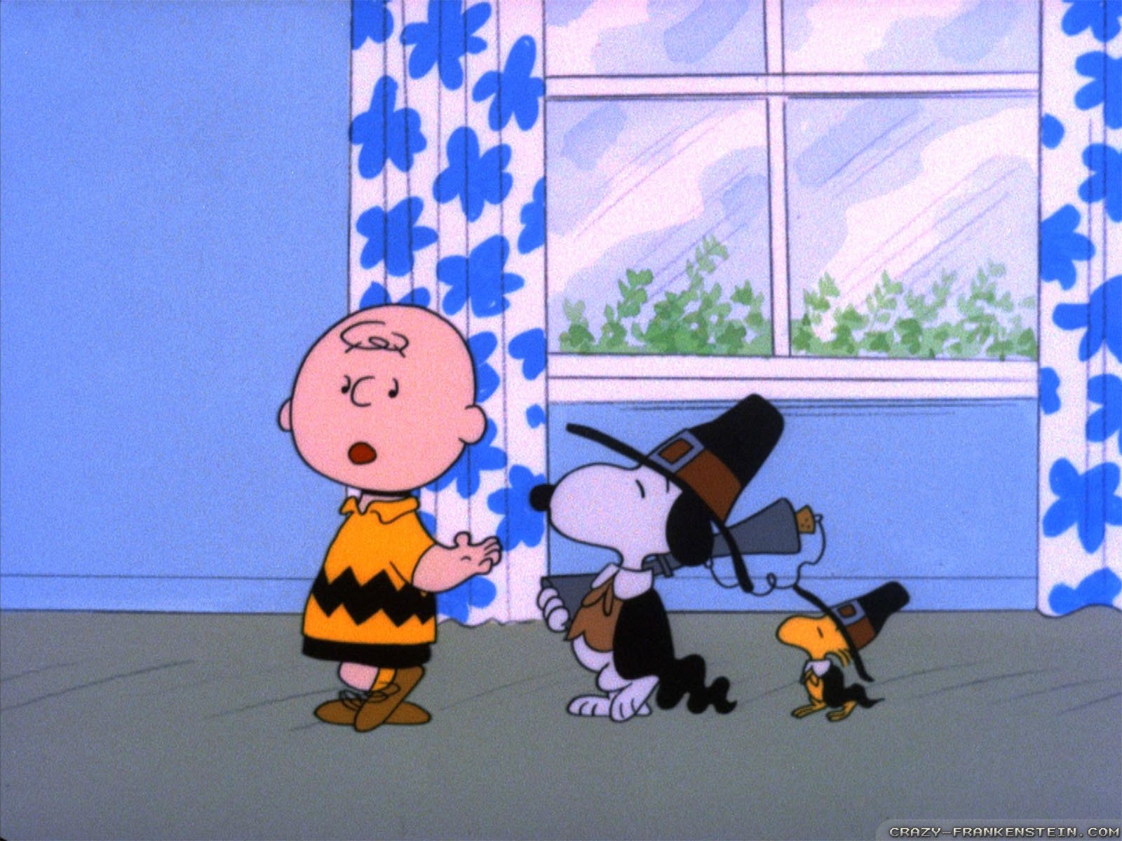 Charlie Brown Thanksgiving Background