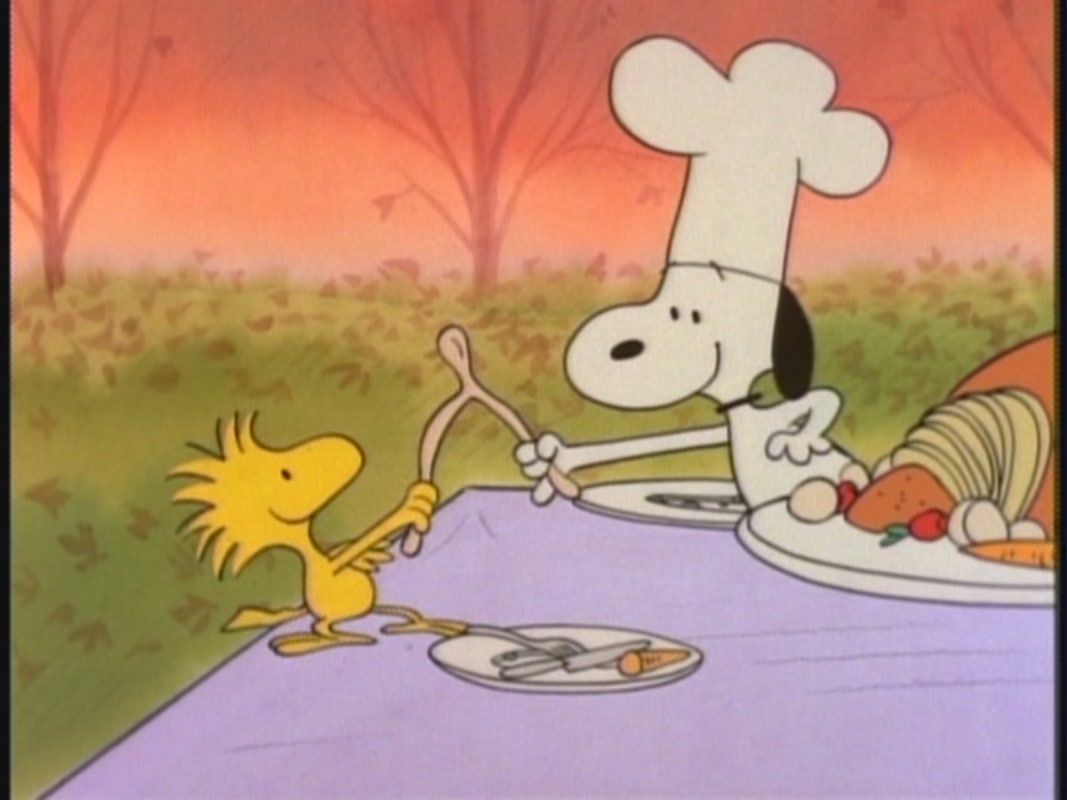 Charlie Brown Thanksgiving Background