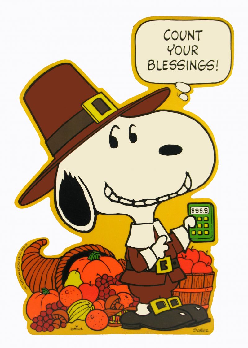 Charlie Brown Thanksgiving Background