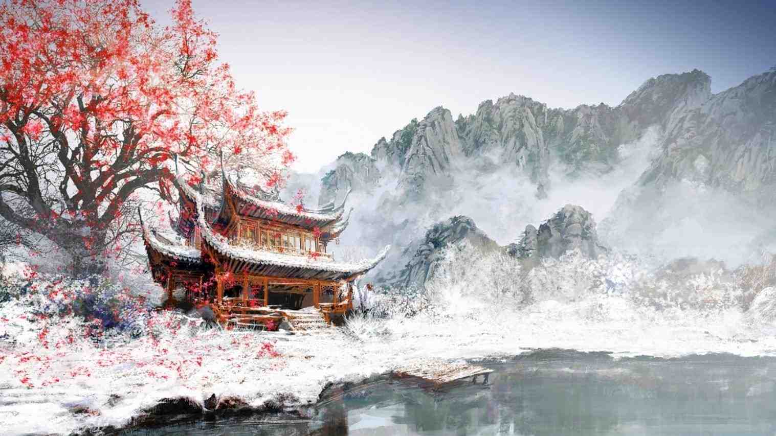 Chinese Art Background