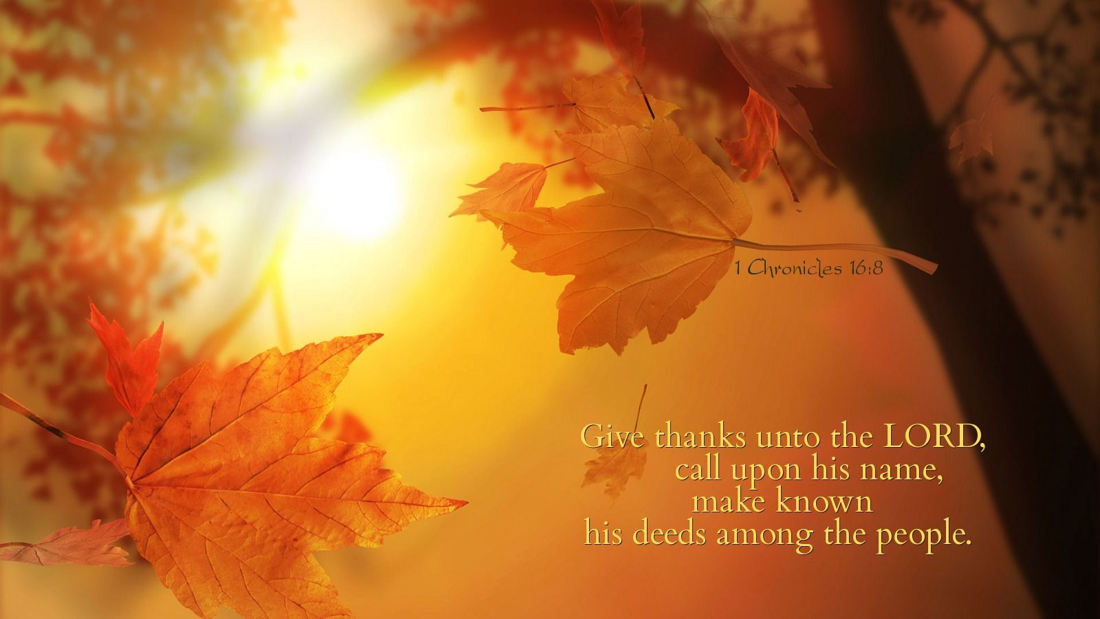 Christian Thanksgiving Desktop Backgrounds