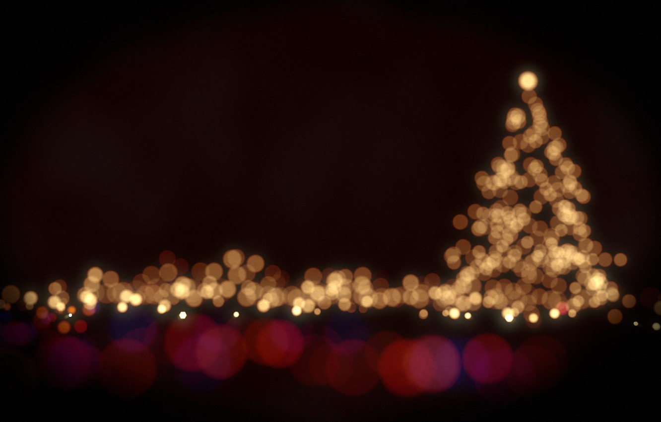 Christmas Tree Lights Backgrounds