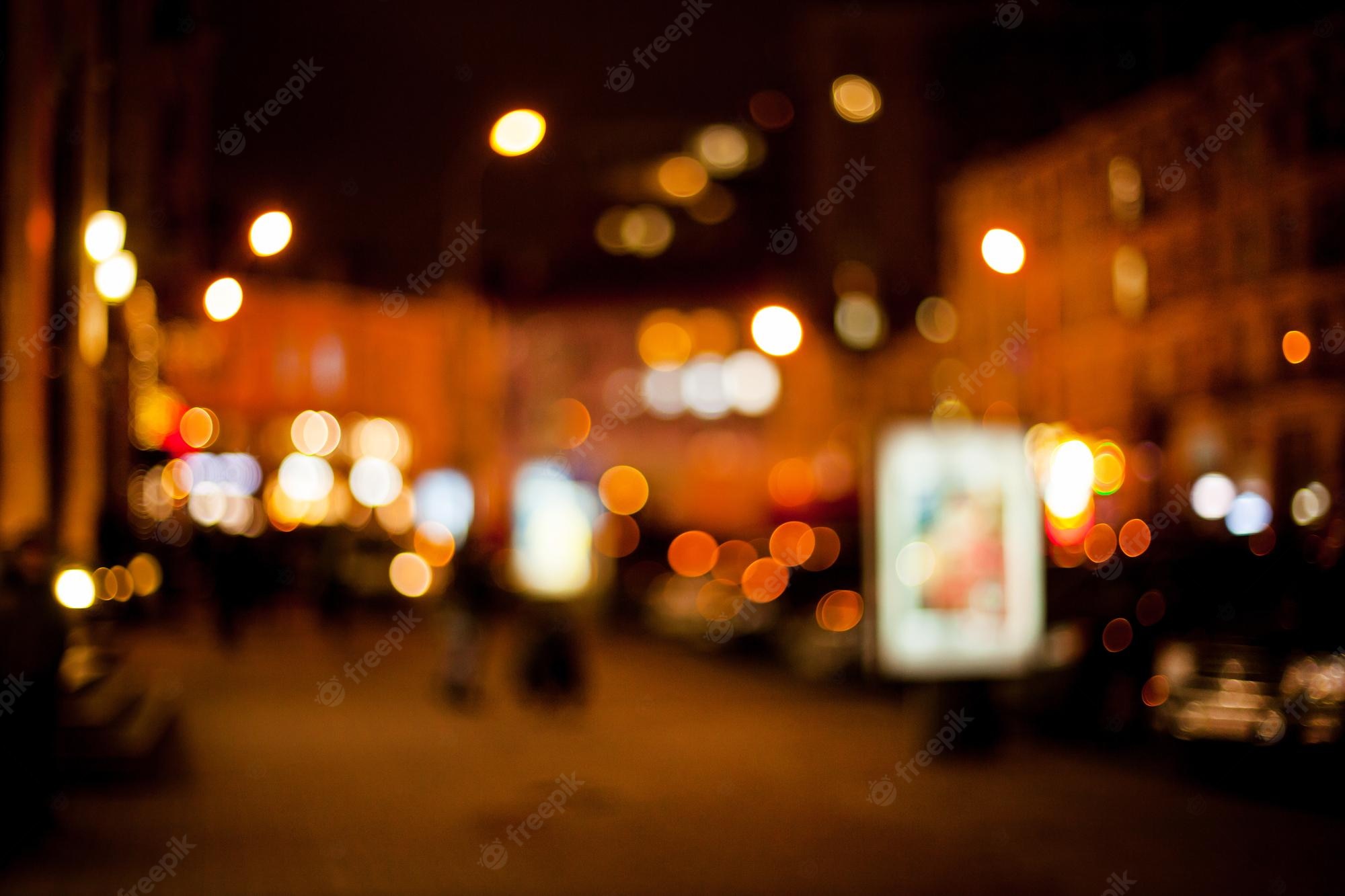 City Blurred Background