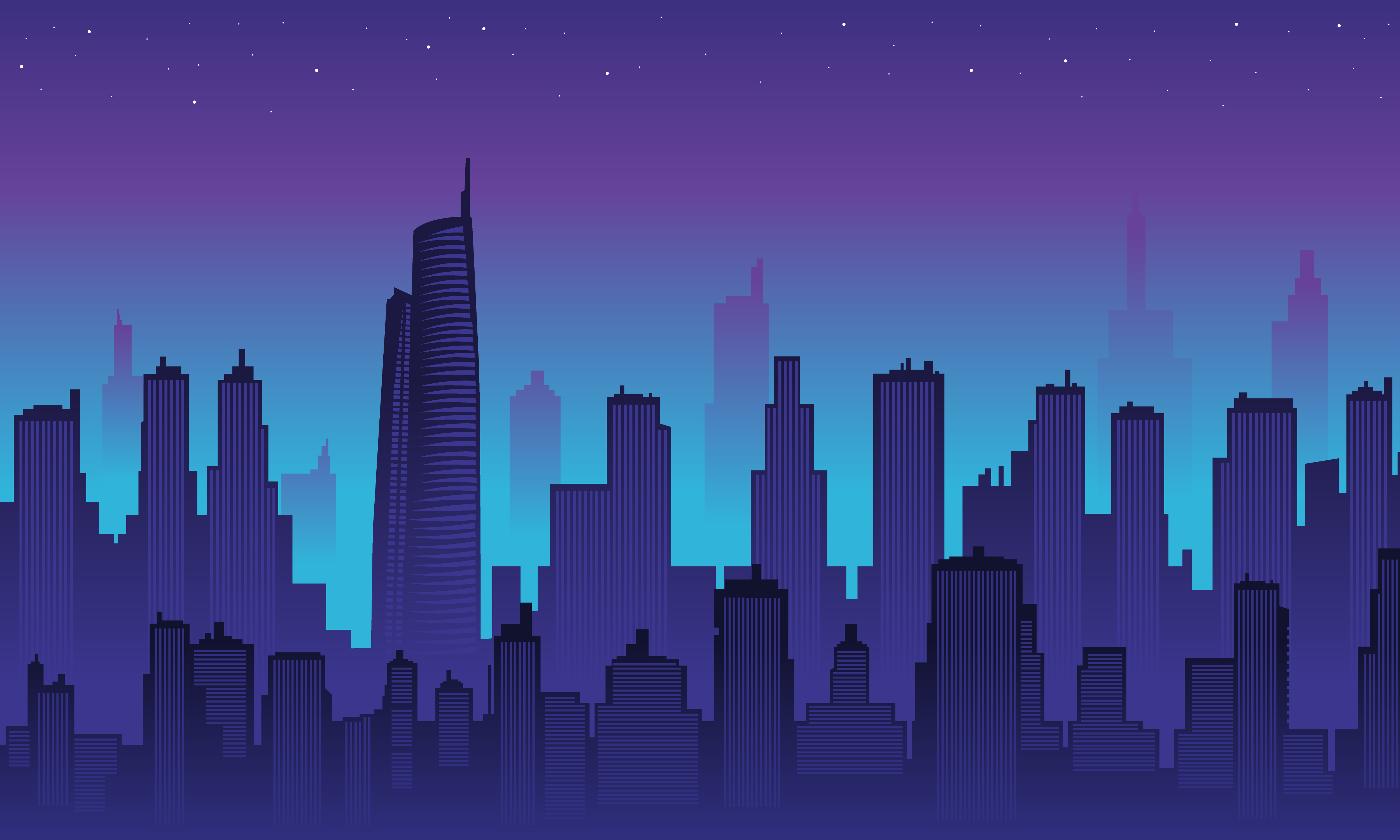 City Vector Background