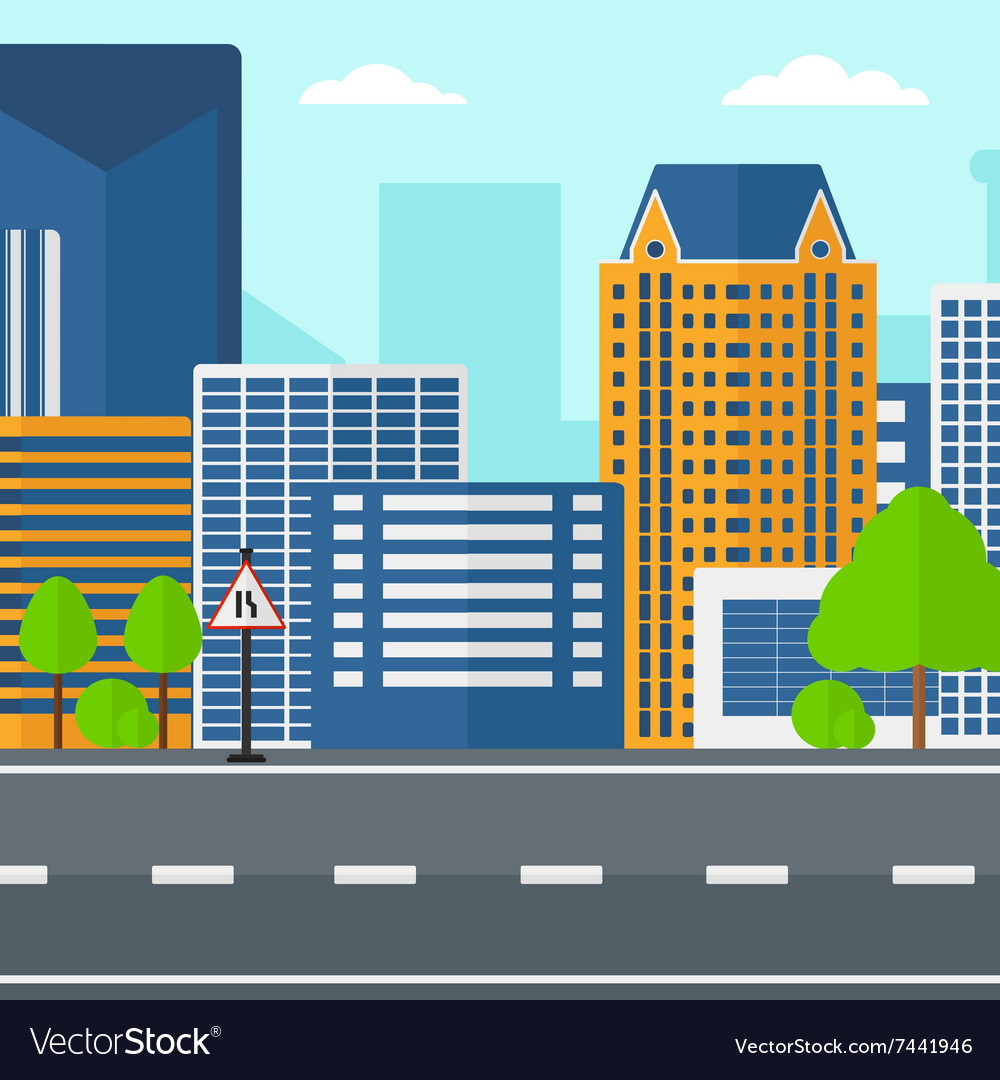 City Vector Background