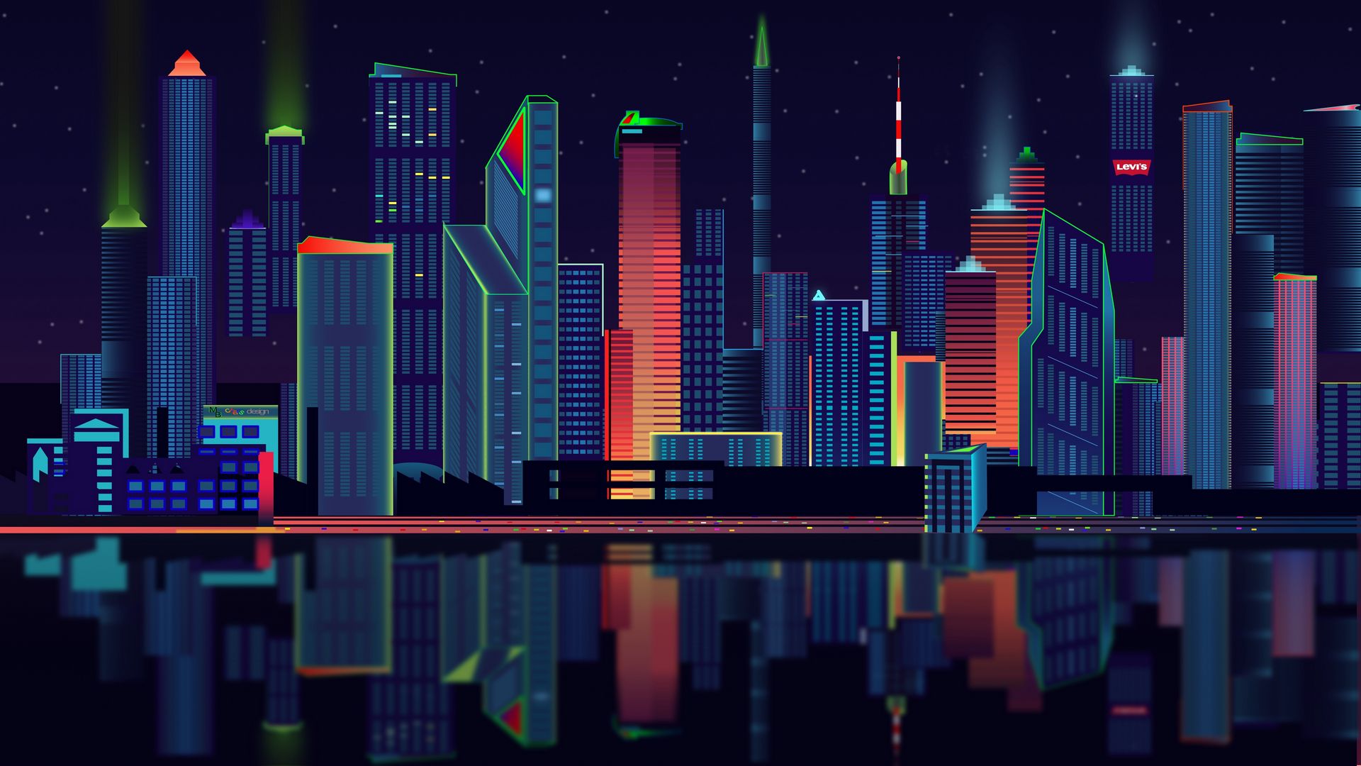 City Vector Background