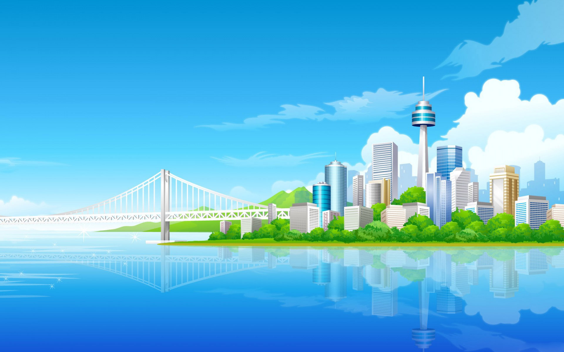 City Vector Background