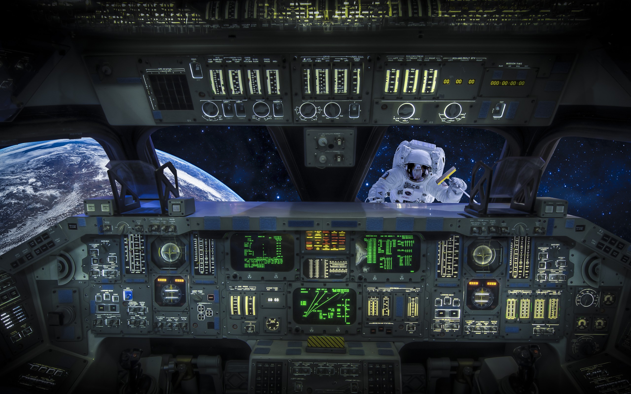 Cockpit Background