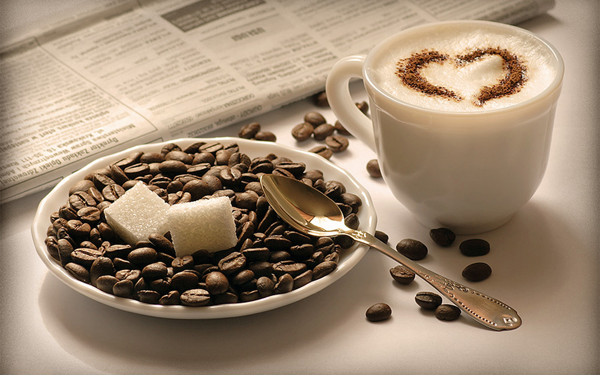 Coffee Computer Background