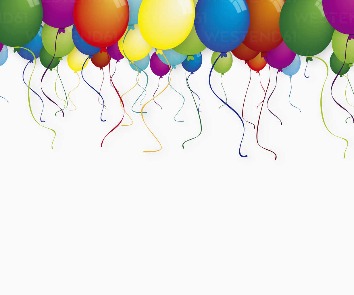 Colorful Balloons Background