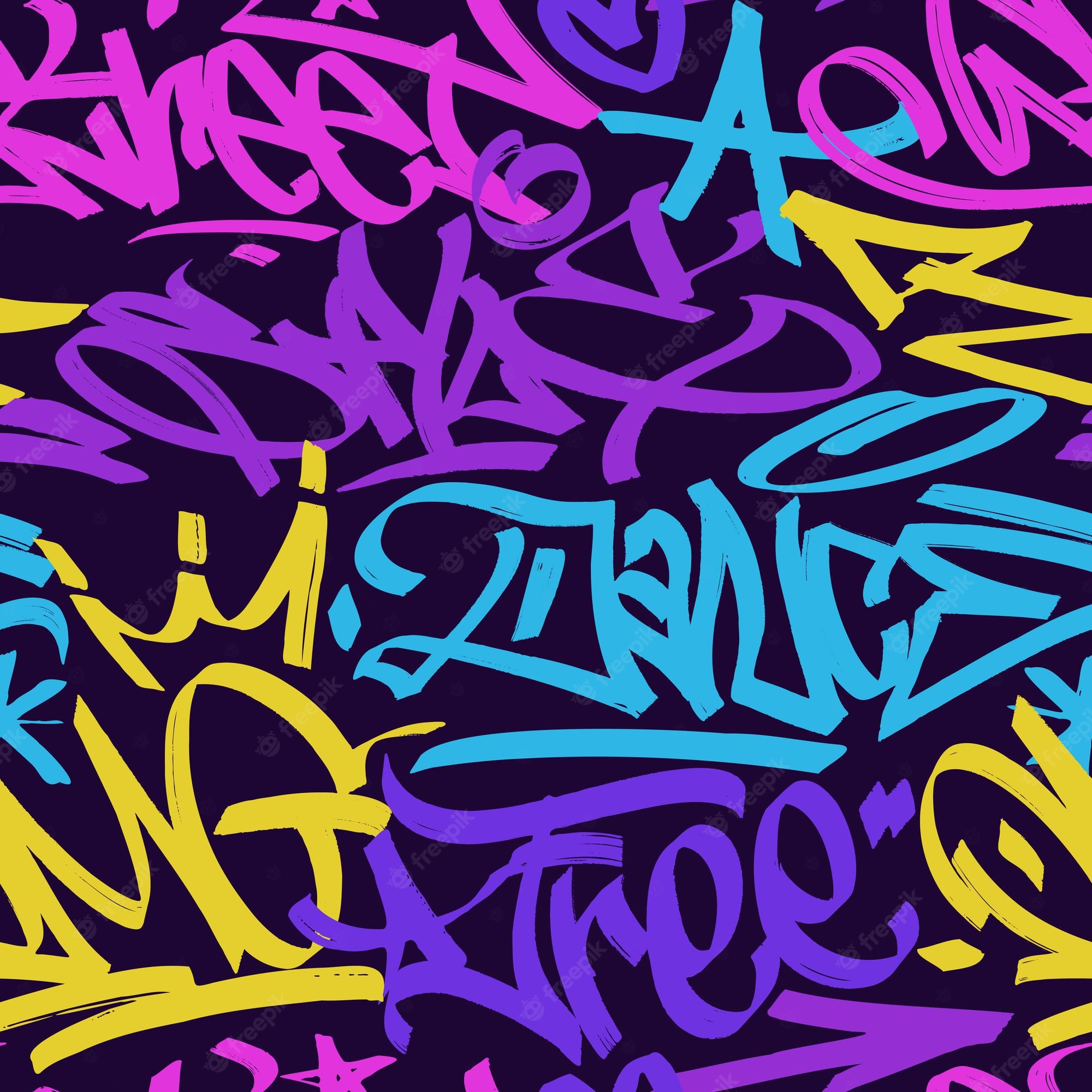 Colorful Graffiti Background