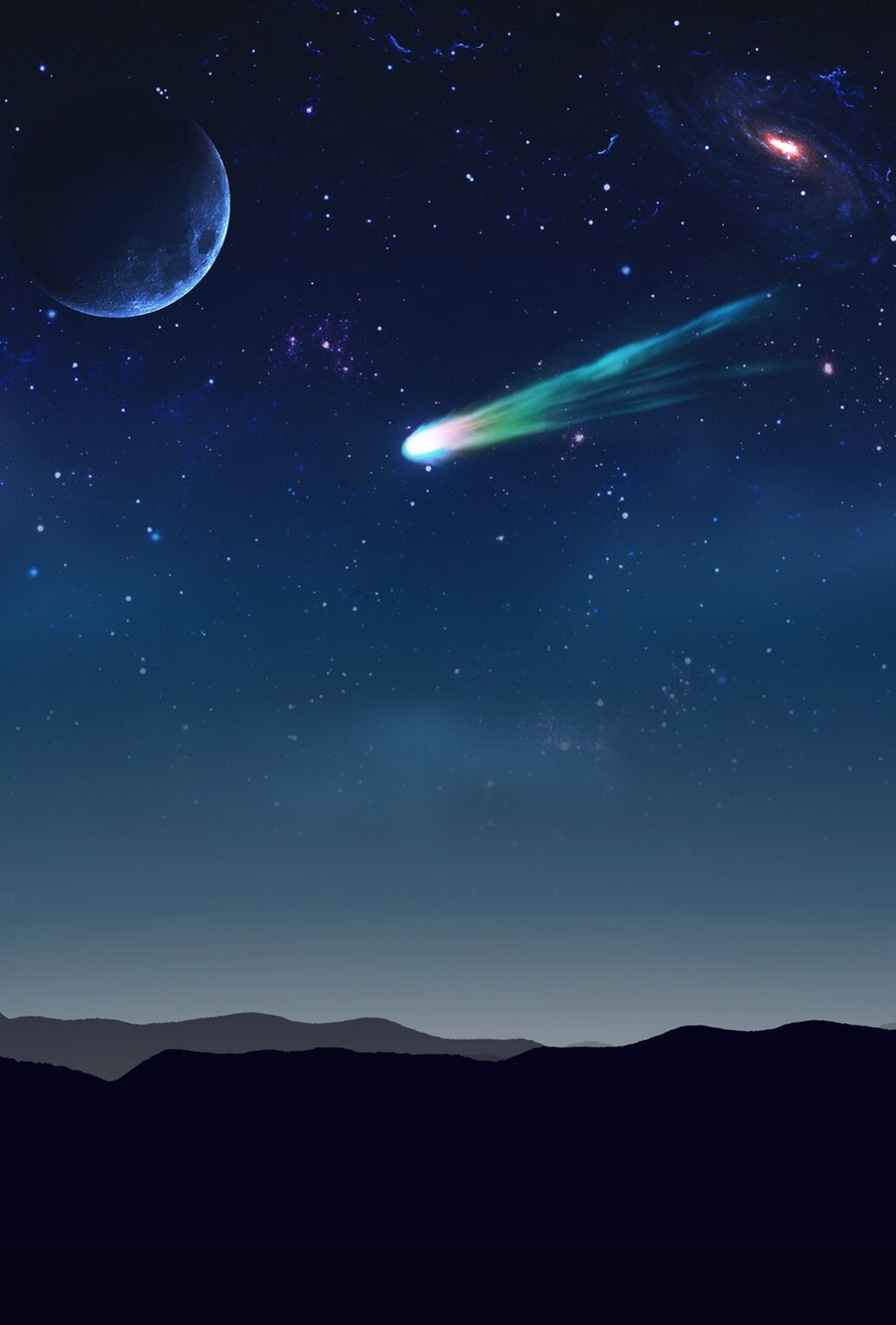 Comet Background