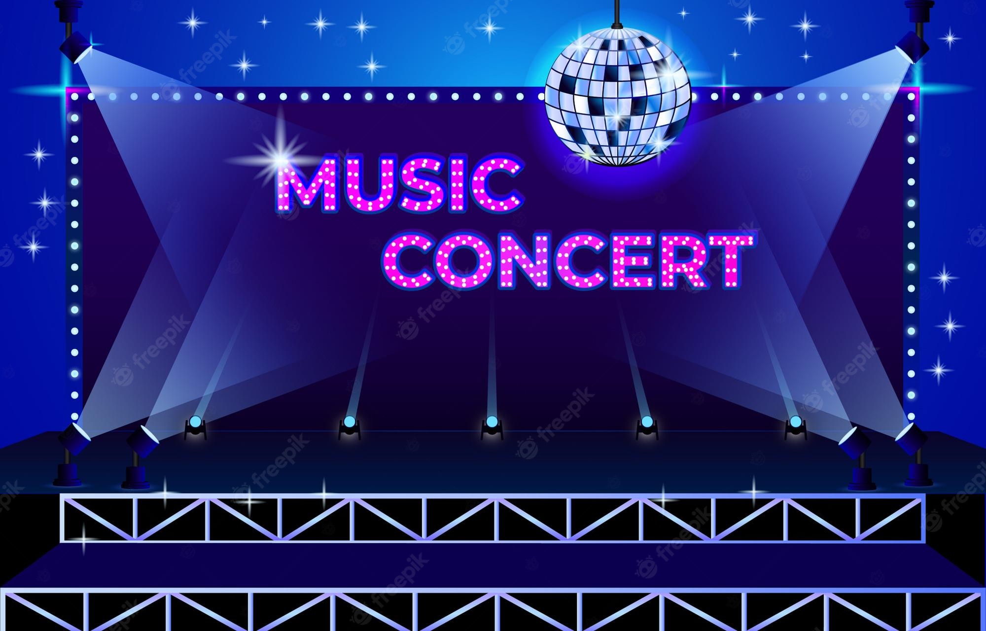 Concert Stage Background