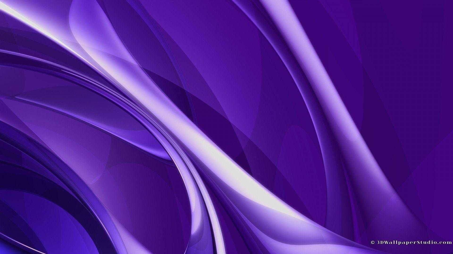 Cool Purple 3D Abstract Backgrounds