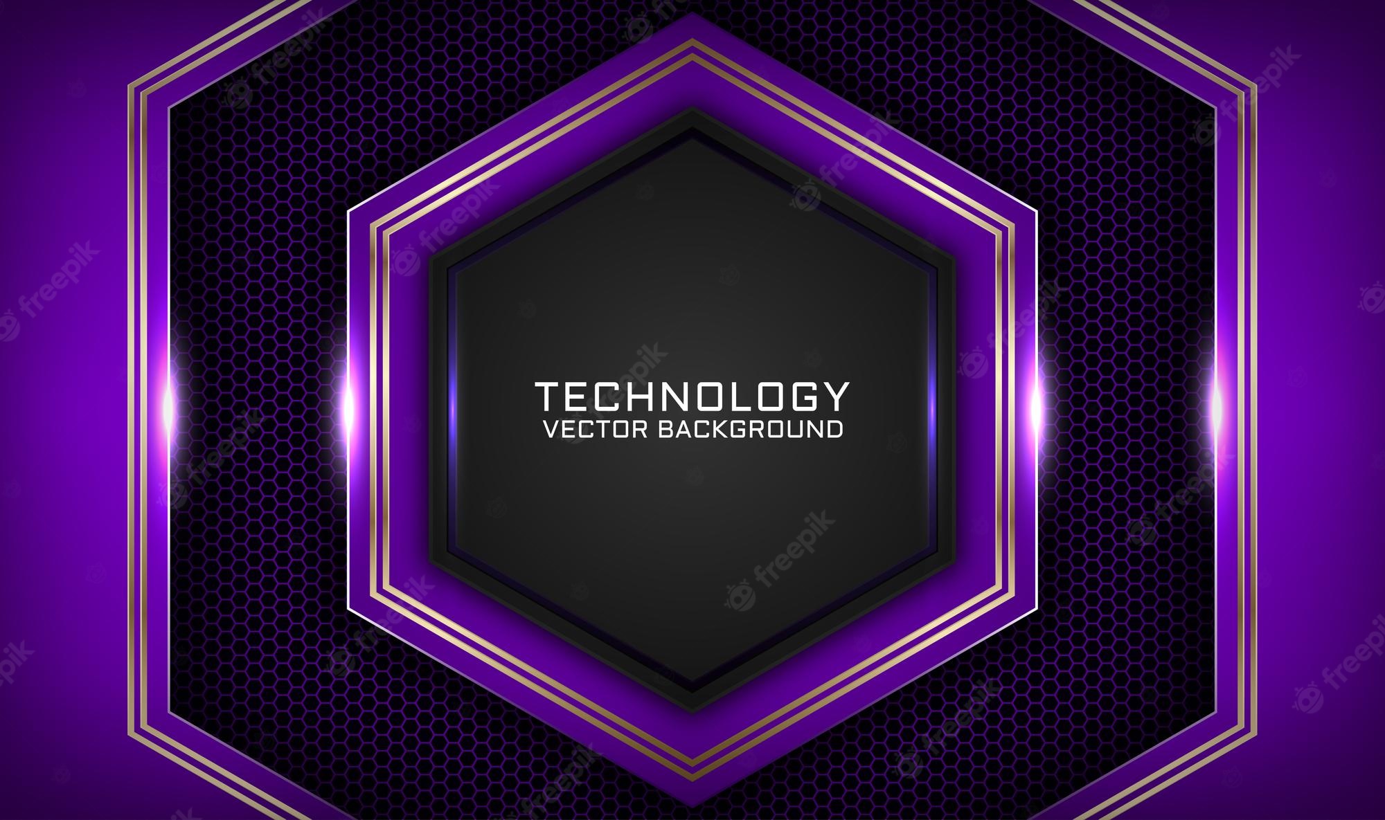 Cool Purple 3D Abstract Backgrounds