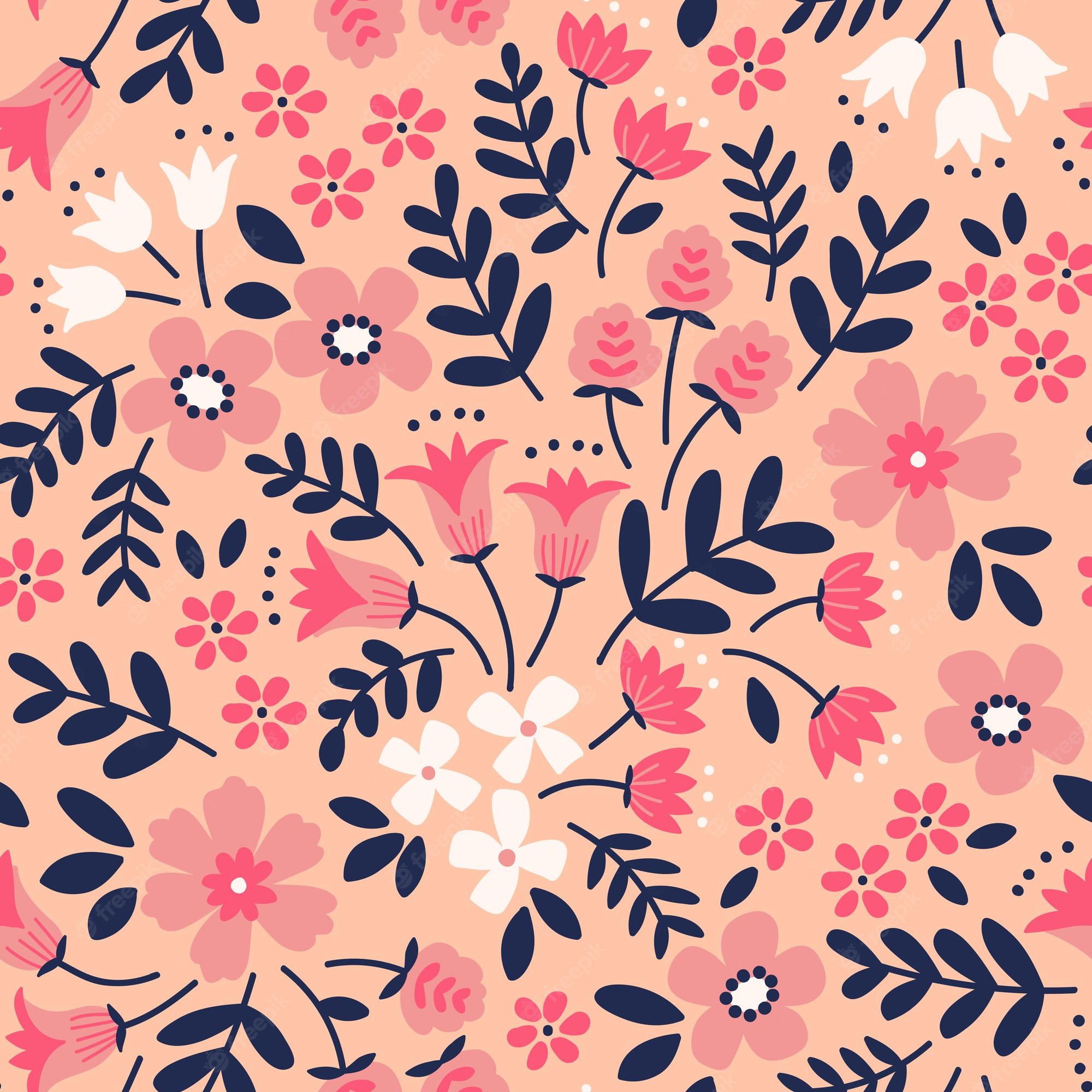 Coral Flower Background