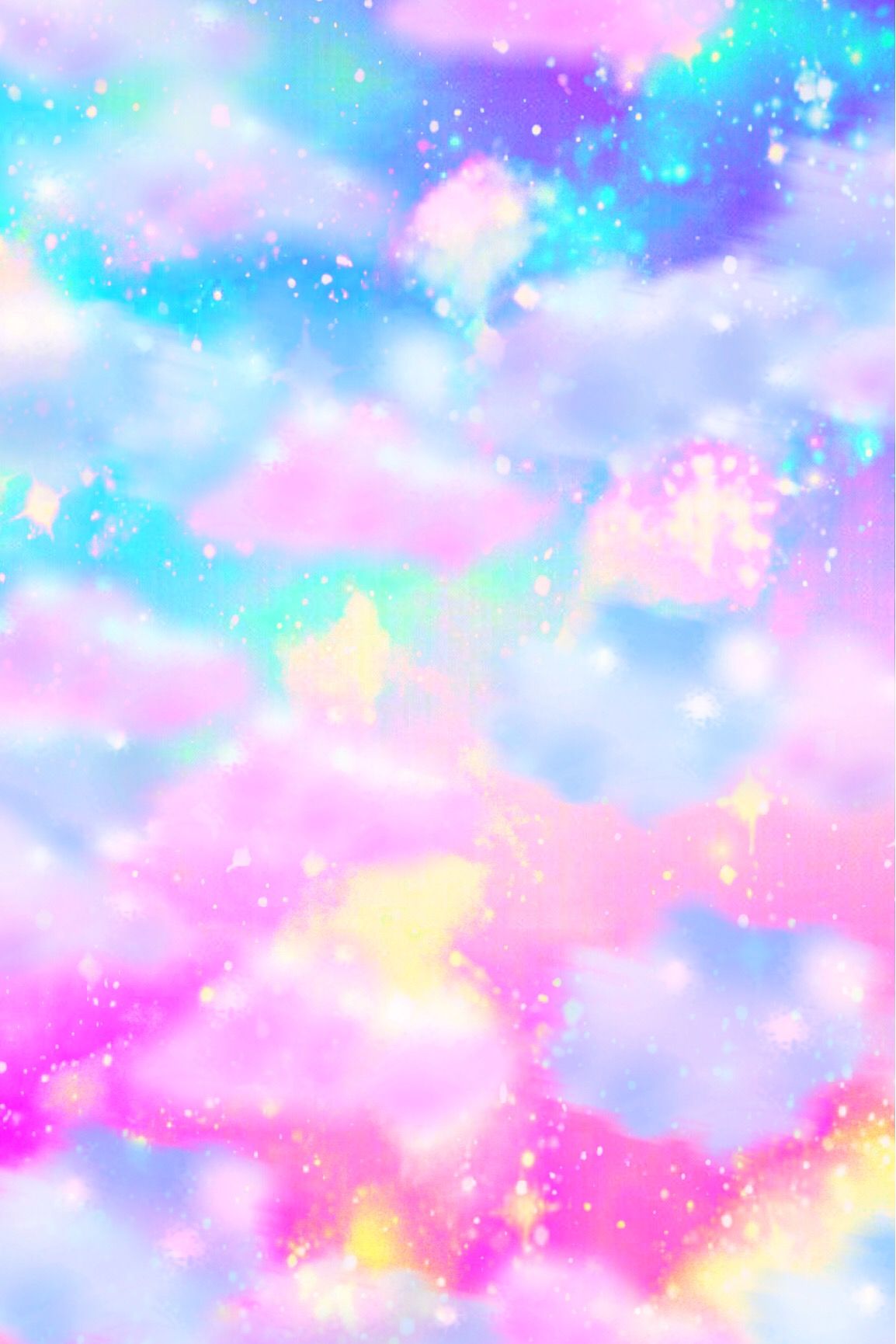 Cotton Candy Tie Dye Background