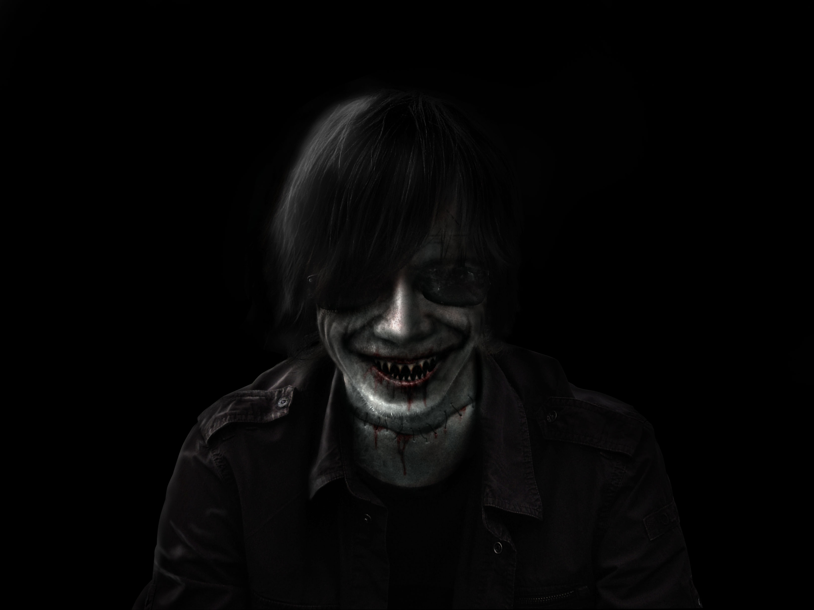 Creepy Dark Background