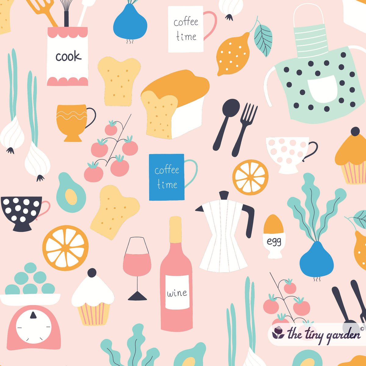 Cute Cooking Background