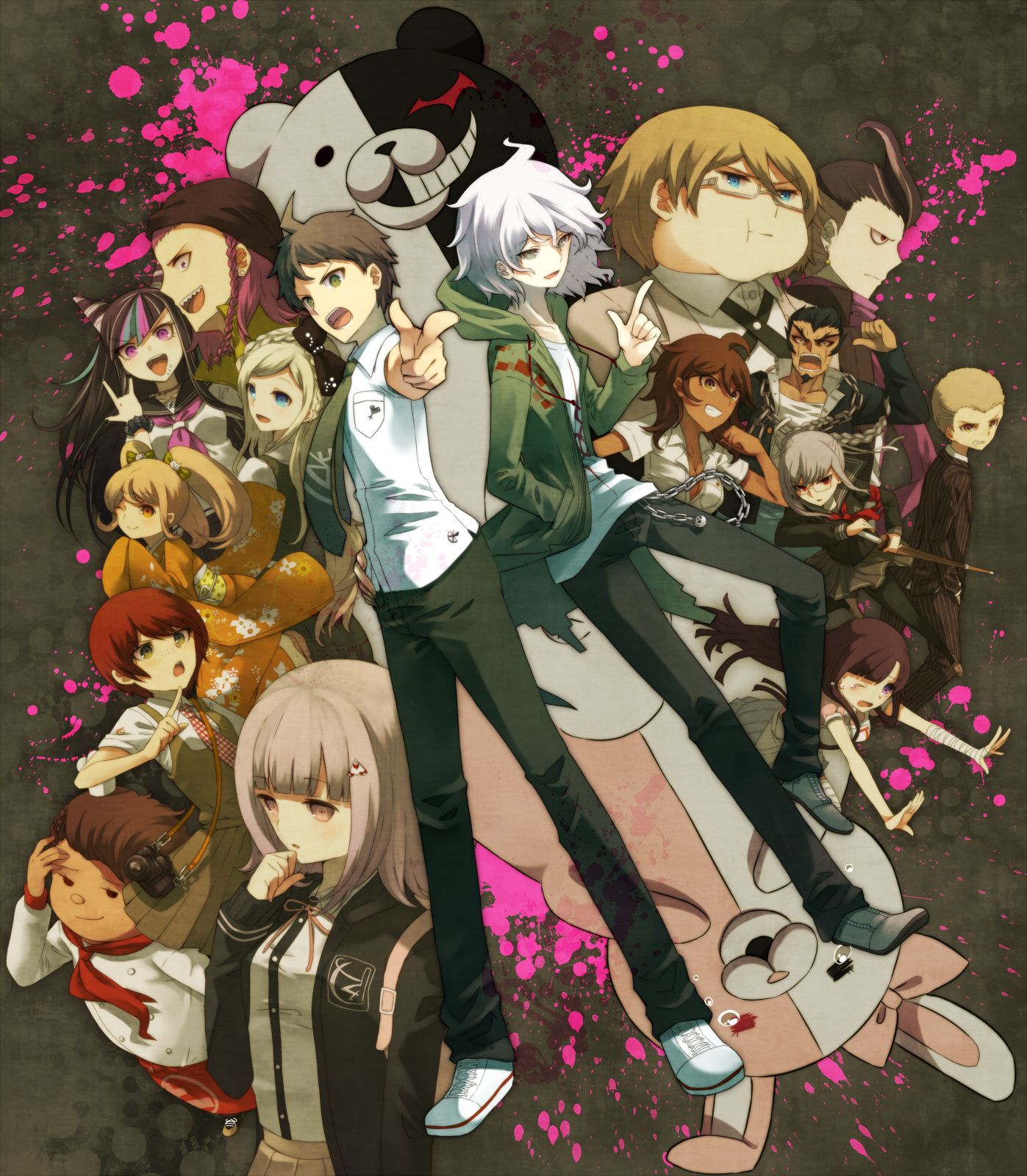 Danganronpa 2 Backgrounds