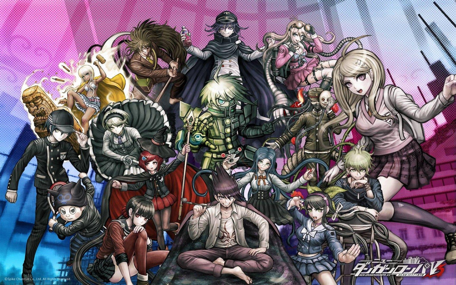 Danganronpa V3 Backgrounds