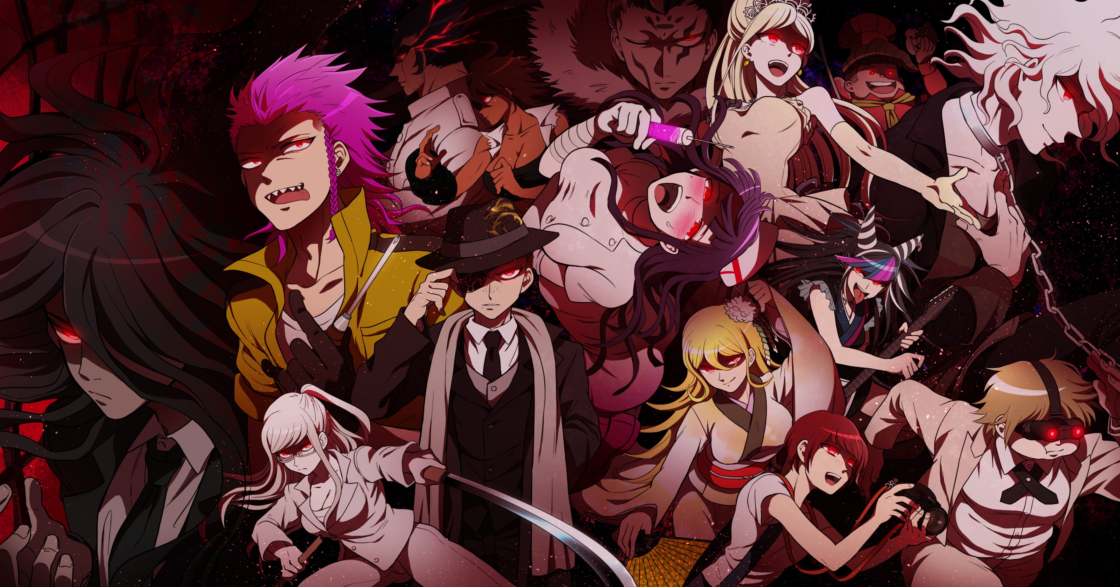 Danganronpa V3 Backgrounds