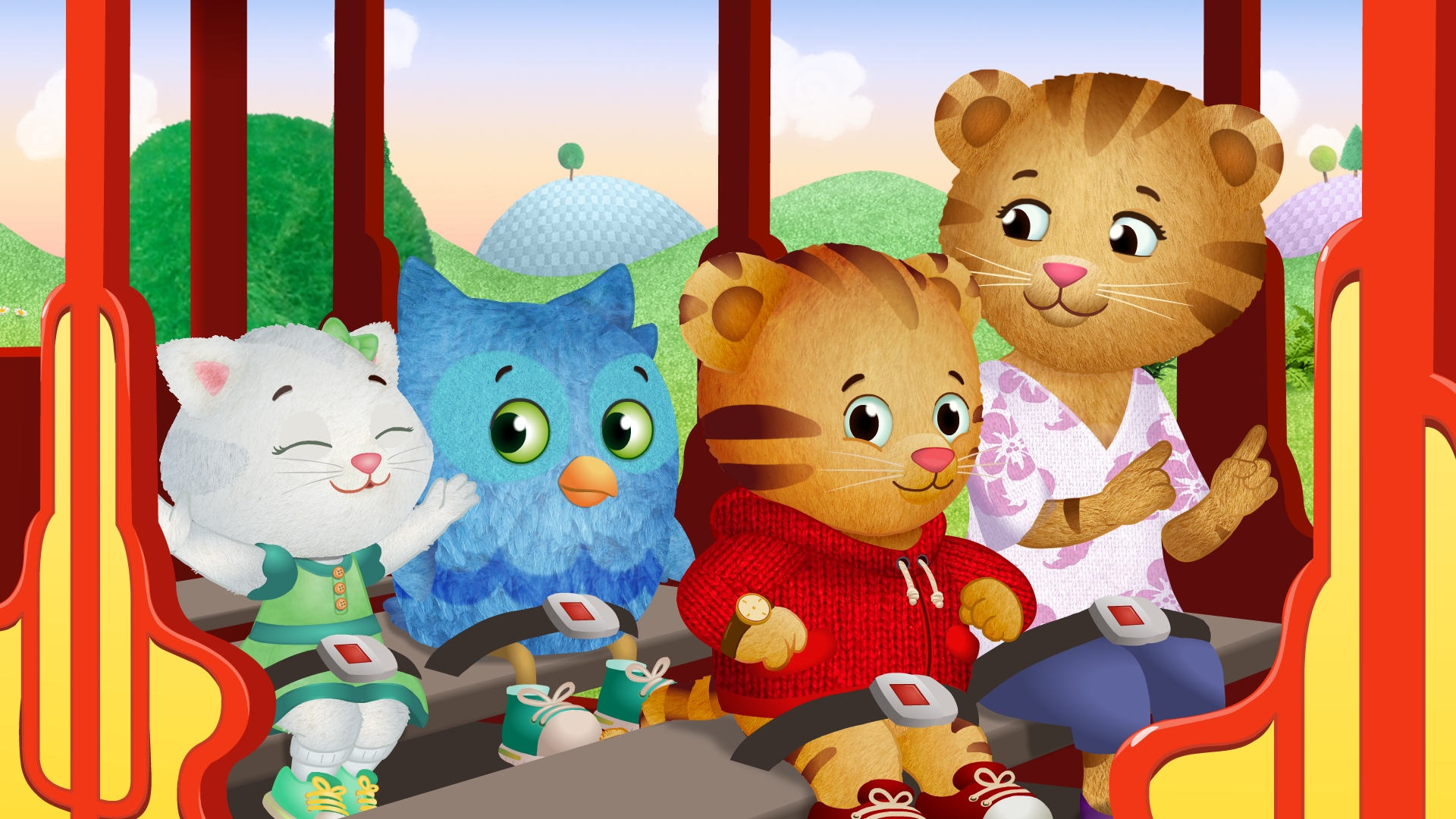 Daniel Tiger Background