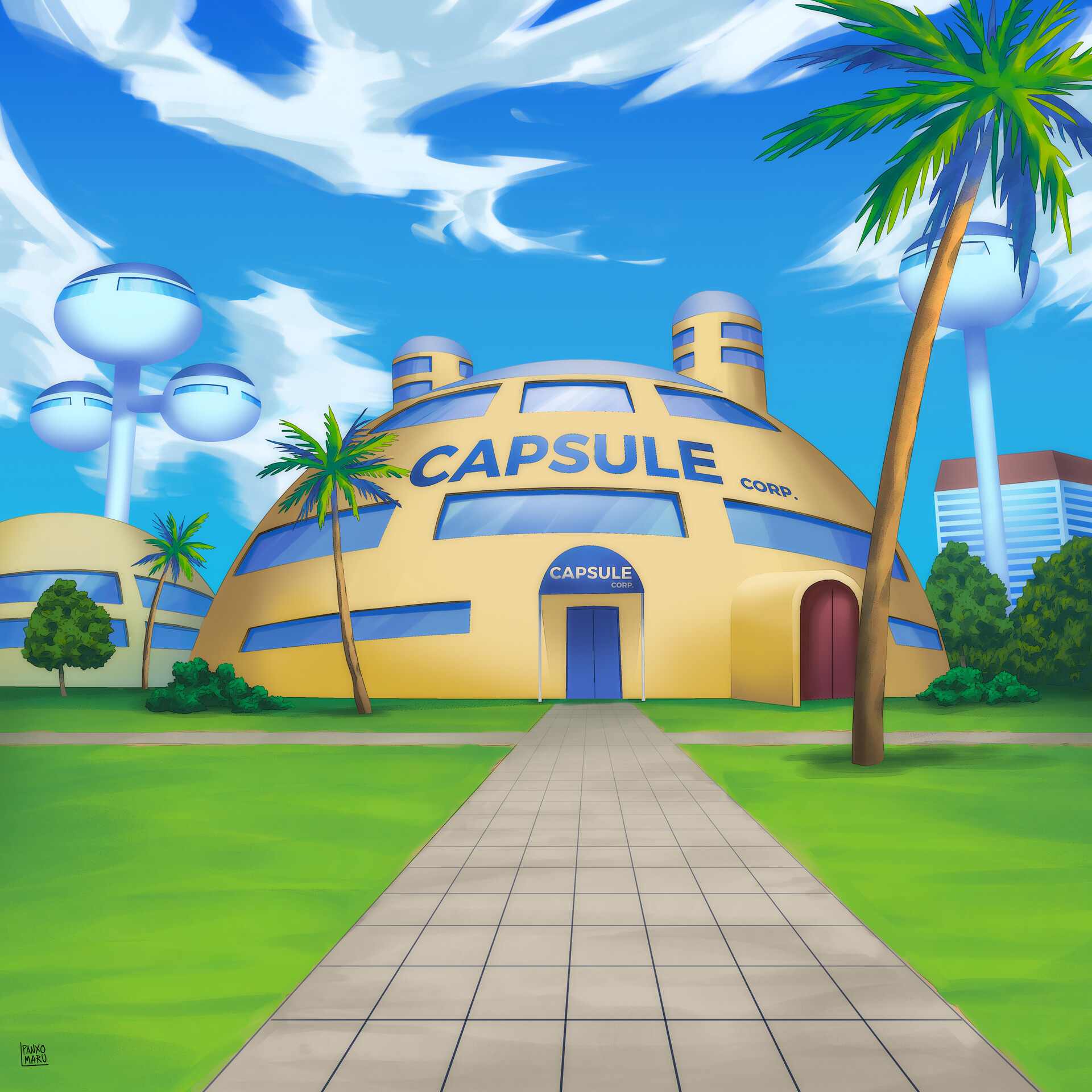 Dbz Background Art