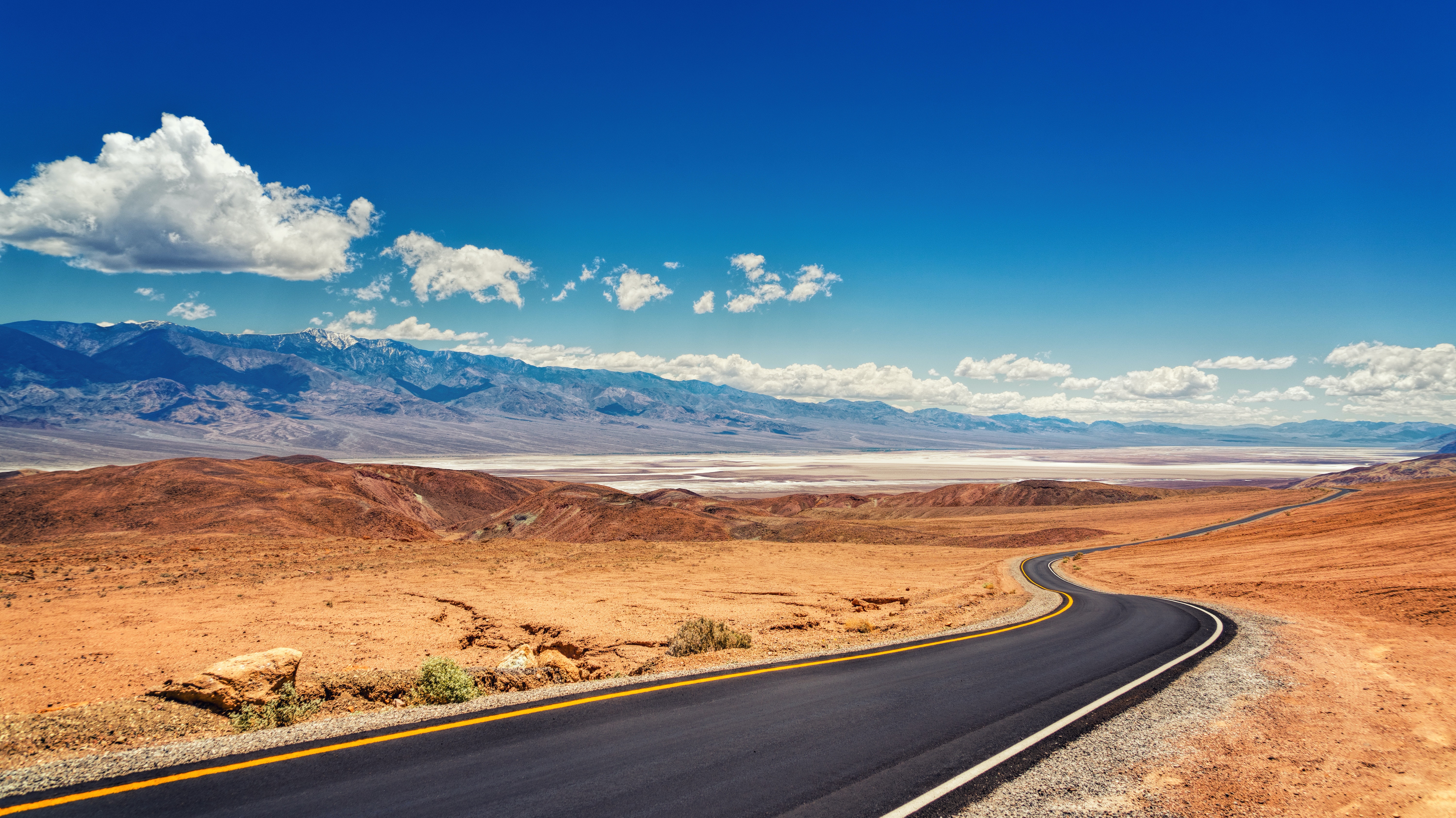 Desert Road Background