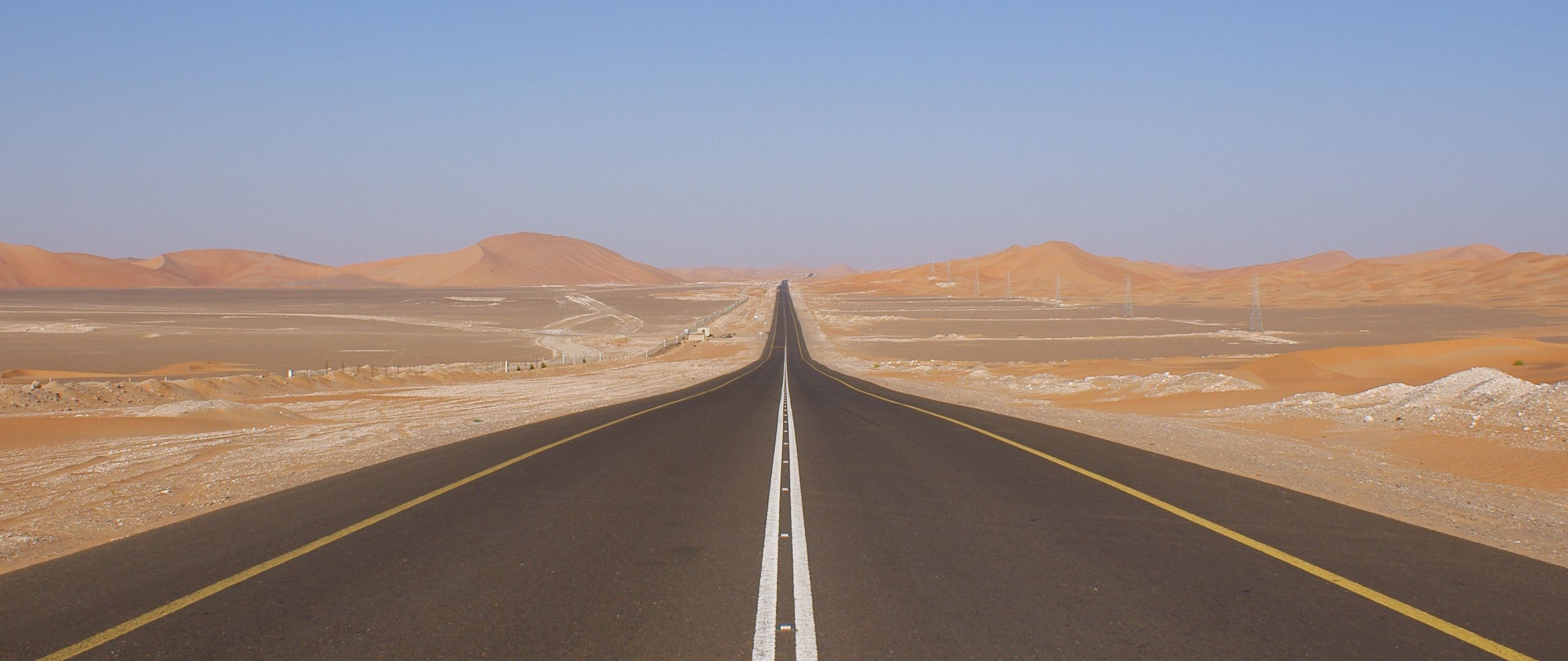 Desert Road Background